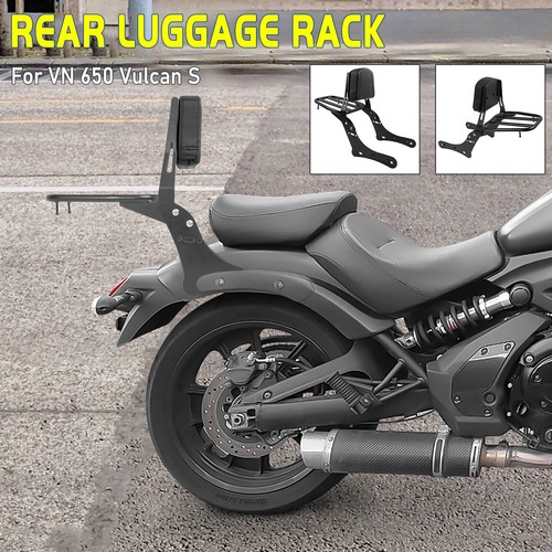 WOLFLINE Luggage Rack Passenger Backrest For Vulcan S 650 VN EN 2015-2025 - Picture 5 of 20