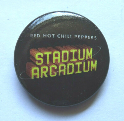 Red Hot Chili Peppers Button Anstecker Badge Pin Stadium Arcadium 2,5cm