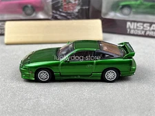 BMC 1/64 Scale Nissan Silvia 190SX Green RHD Diecast Car Model Toy Gift