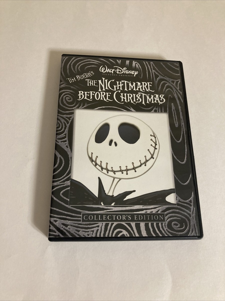 The Nightmare Before Christmas DVD Widescreen 1993 Animated Movie