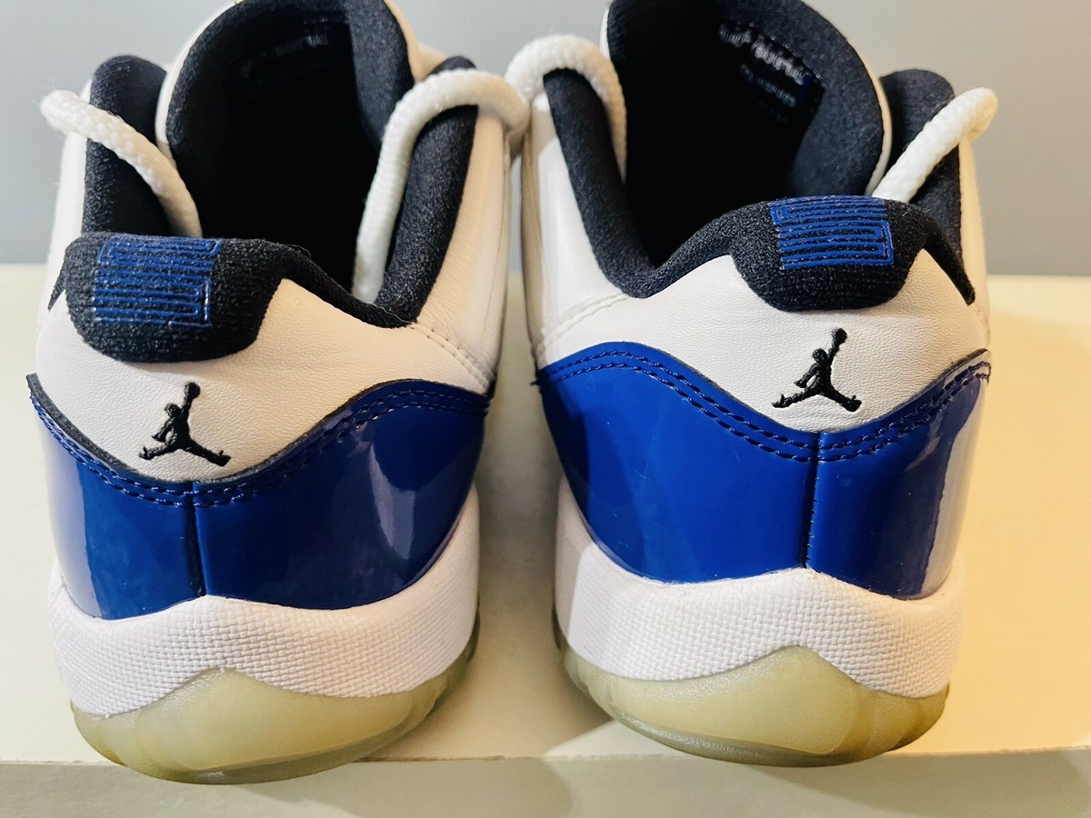 Air Jordan 11 Concord Low Retro Wht/Blk U.S. 7.5 U.K 5 AH7860-100