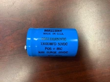 MALLORY CGS133U050V3C CGS CAPACITOR CAP 13,000 UF/MFD 50VDC NEW NOS