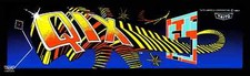 Qix Arcade Marquee/Sign (Arcade1Up 17.75 x 5)