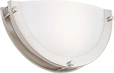 CLOUDY BAY 12-inch CRI90+15W 3000K/4000K/5000K Color 12-inch, Brushed Nickel 