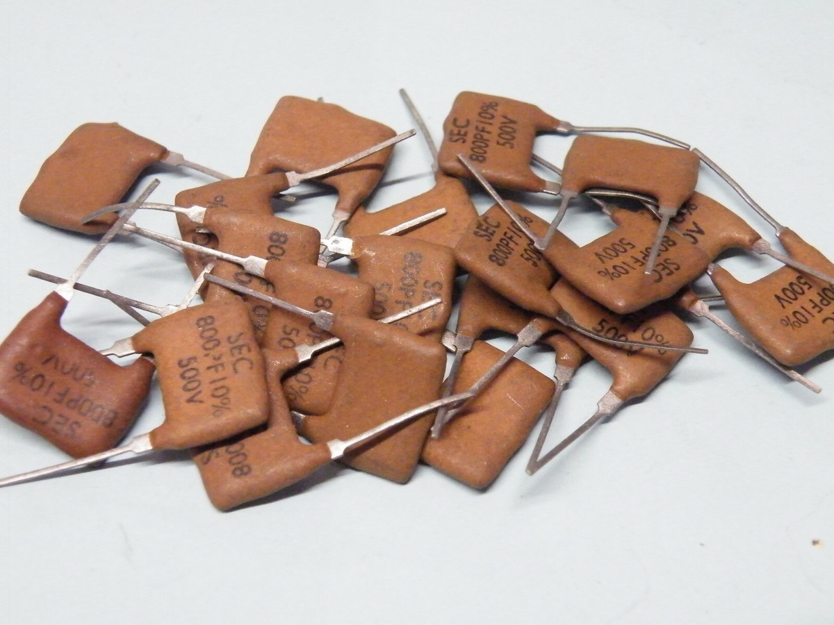 3 Condensatori Lemco Silver Mica 10pF 350v – New Old Stock Per Radio D'Epoca - Foto 2