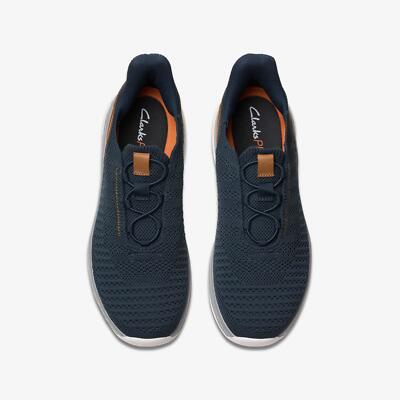 Clarks ClarksPro Lo Men’s Lightweight Knit Shoe – Navy (26181627) Men main image 2