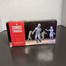 Zombie Cribbage Game - Board, Pegs And Cards