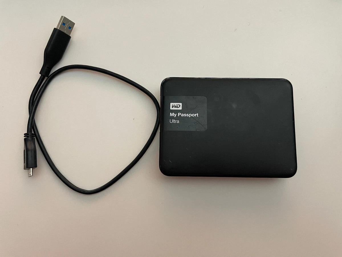 Western Digital Portable External 3 TB Storage Capacity Hard Disk