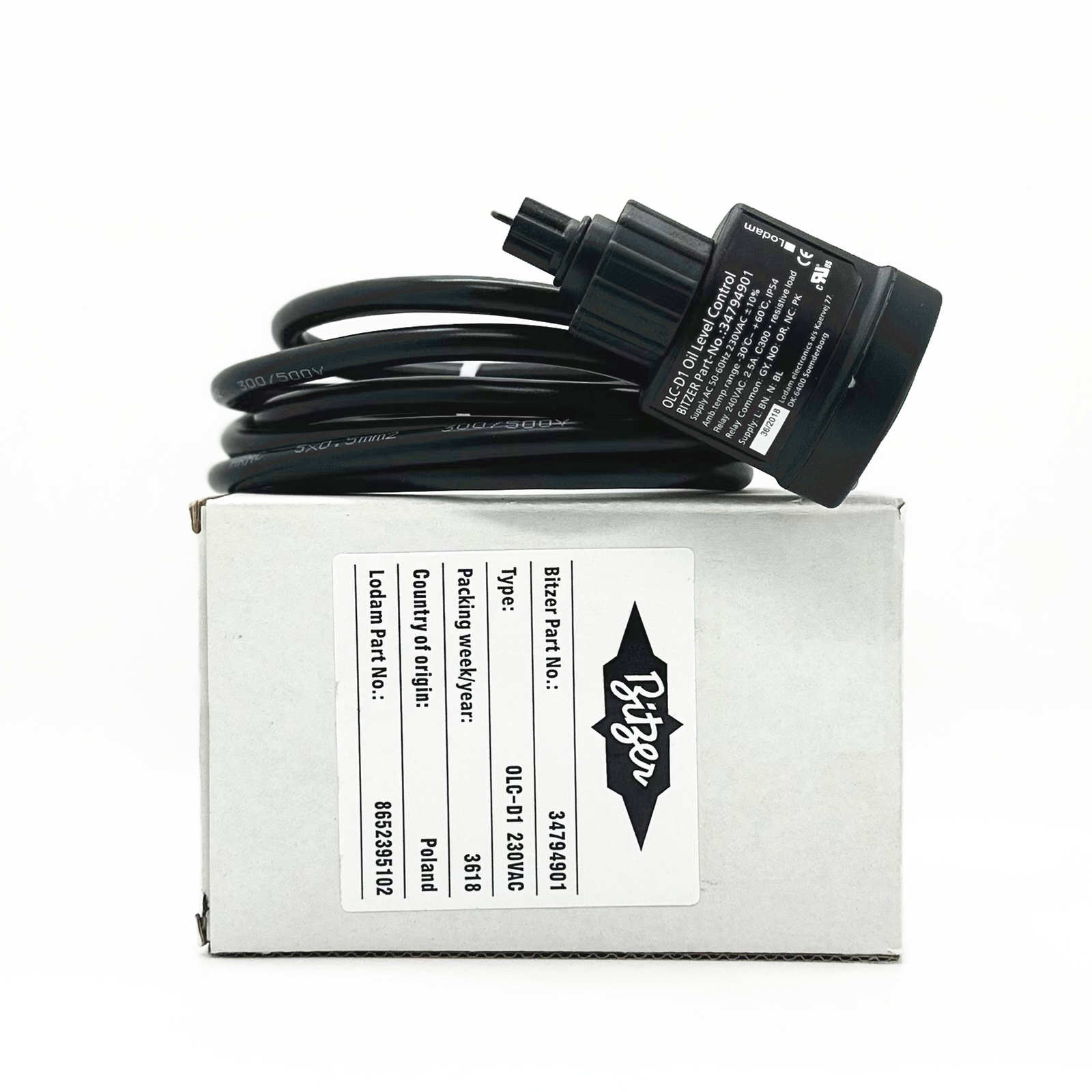 Lodam OLC-D1 BITZER Compressor Photoelectric Oil Level control Sensor 34794901