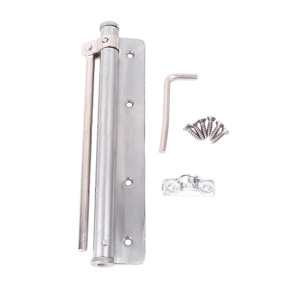 4pcs Adjustable Stainless Steel Auto Door Closer Fireproof With Screws
