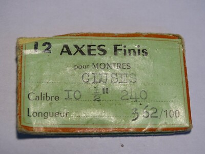 PIECE HORLOGERIE MONTRE CLUSES 10 1/2'' 240 UN AXE