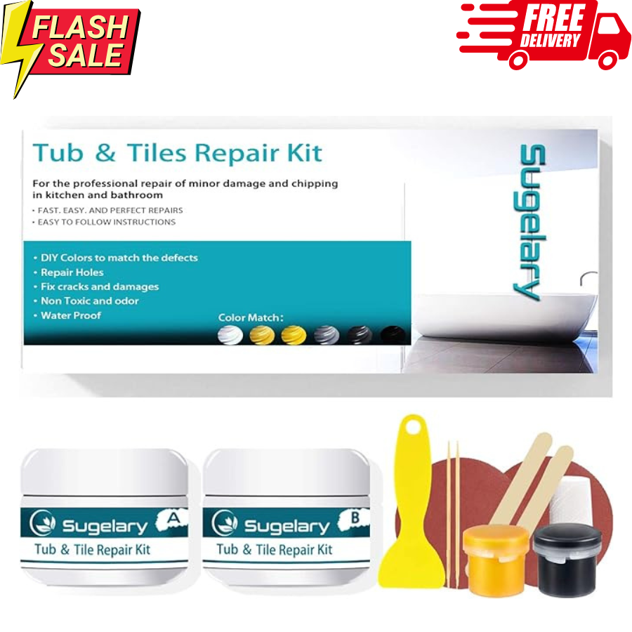 Tub Tile Shower Repair Kit Fiberglass Repair Acrylic Ceramic Porcelain