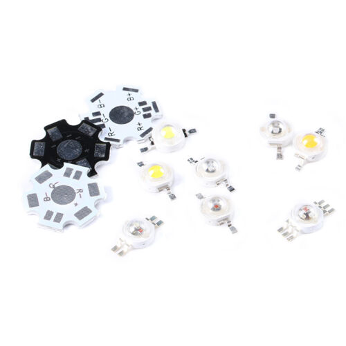 1W 3W 5W High-power Chip LED Lamp Beads Patch 3000-35000K Warm/Cold White Light - Afbeelding 1 van 4