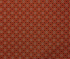 ROBERT ALLEN POLKA FLORAL ORANGE PINK DOTS JACQUARD UPHOLSTERY FABRIC BY YD 54"W