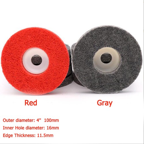 4'' 100mm Nylon Fiber Abrasive Polishing Wheel Buffing Disc Pads Angle Grinder - Picture 2 of 8