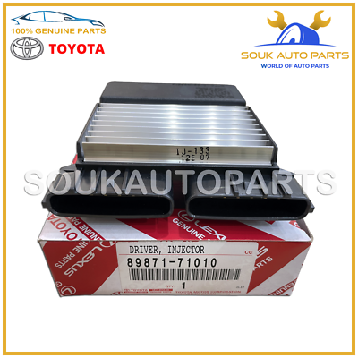 89871-71010 Genuine Toyota DRIVER, INJECTOR 8987171010 OEM LC