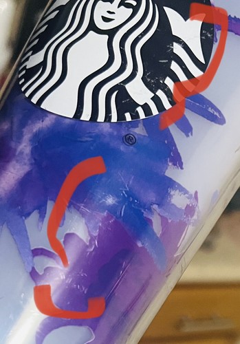 Starbucks RARO Lavanda Púrpura Flor Venti Copa Fría 2016 En muy buen estado - Imagen 14 de 16