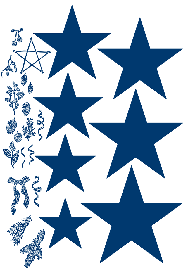 Tattered Lace Magical Memories STAR WREATH Christmas Crafting Die Set - 509583