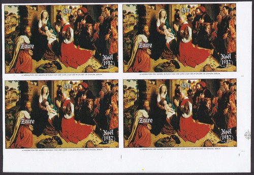 Zaire Sc1101 Christmas, Adoration of the Magi, Painting, Color Trial Proof A - Picture 13 of 14