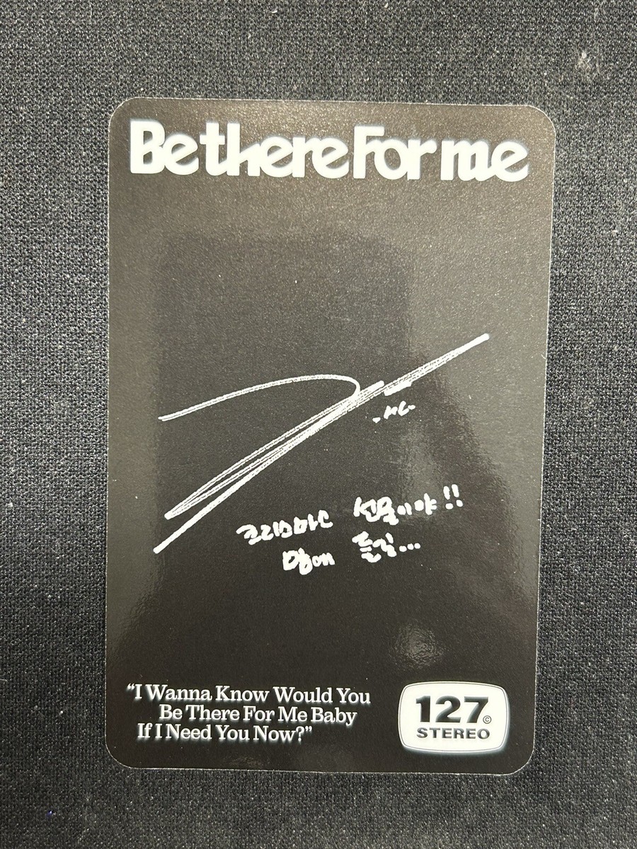 NCT 127 HAECHAN BE THERE FOR ME TARGET EXCLUSIVE PHOTOCARD