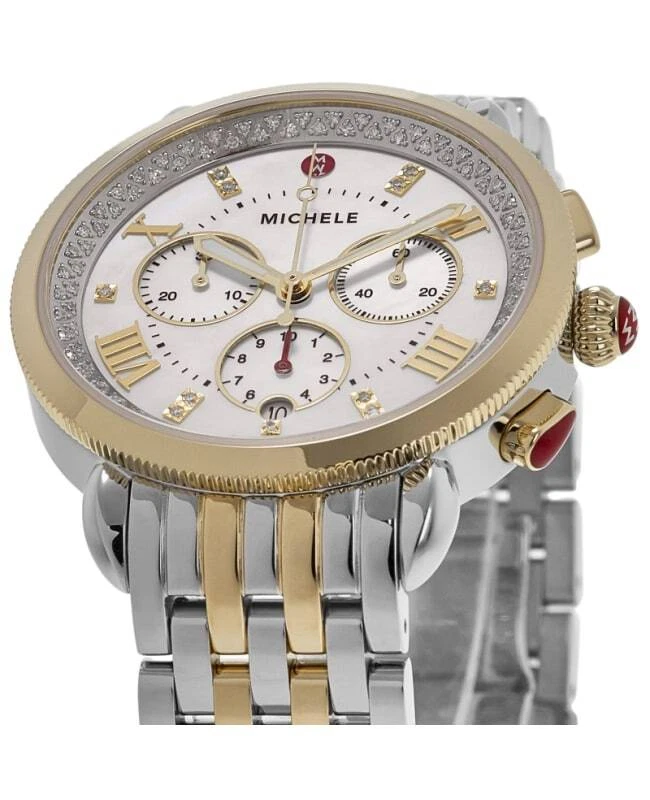 Michele mother of pearl watch sale
