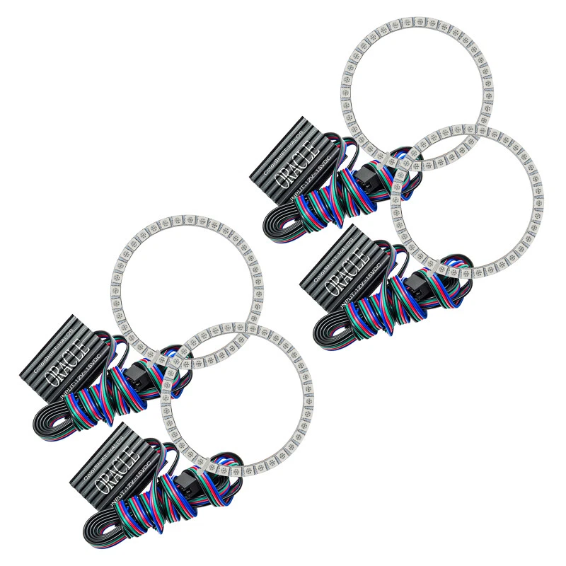 Oracle Cadillac CTS 03-07 Halo Kit ColorSHIFT w/o Controller SEE WARRANTY 2241-3 - Изображение 2 из 4