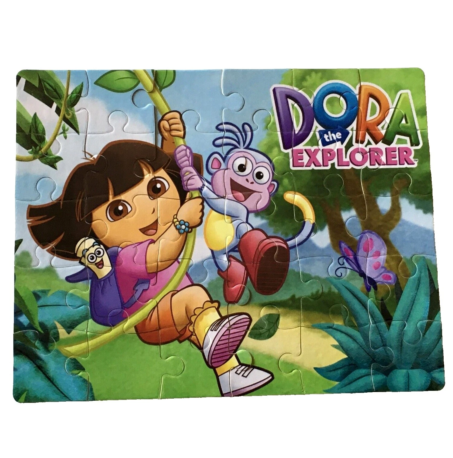 Dora la Exploradora rompecabezas de cartón 3-4 años