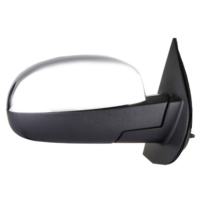 Power Fold RH Mirror Heated For 07-13 Chevy GMC Puddle Light Signal Memory Black
