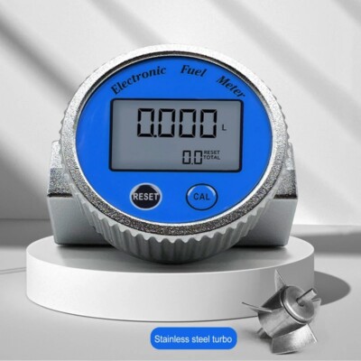 Turbine Flow Meter Diesel Water Electronic Digital Display Liquid Flow Meter