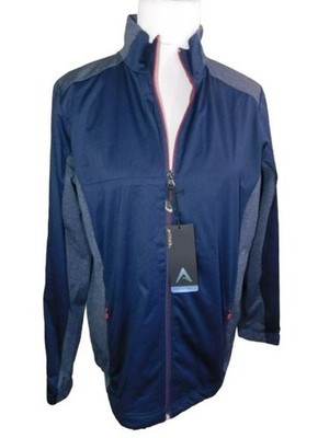 Antigua Size L Large Zip Front Golf Sporty Active Jacket  NWT