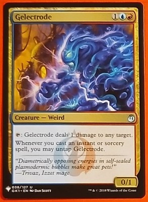 MTG - 1x Gelectrode - ( Duel Decks: Izzet vs. Golgari  )