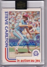 2022 Topps Archives Signature Series Steve Carlton Auto 1/1