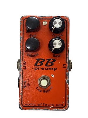 XOTIC BB Preamp BB Preamp Overdrive Body only Handwritten serial Fujisoku switch