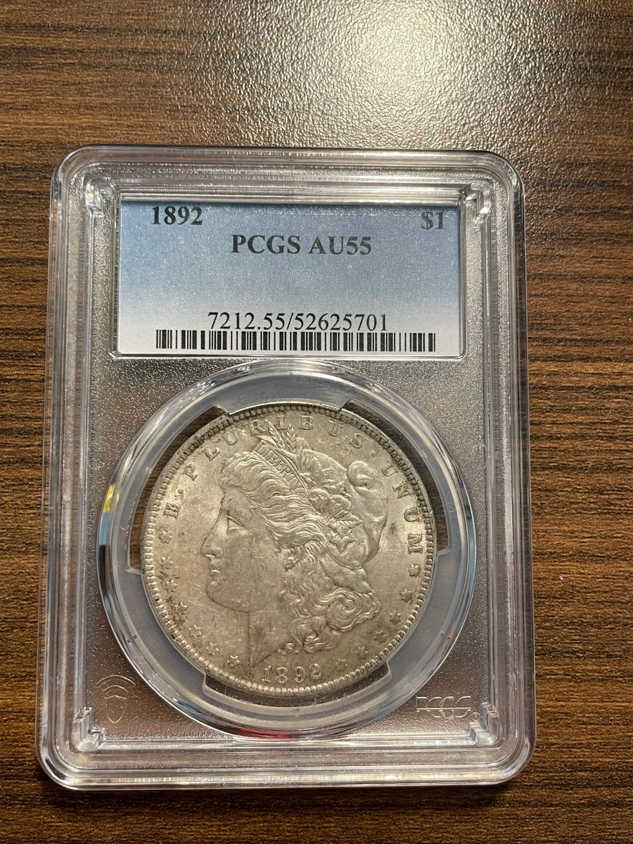 貿易銀　PCGS AU55 貿易銀 明治 8年 1円銀貨 1875年 PCGS-AU55 準未極美ナイストン | 収集