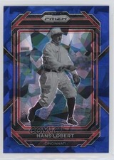 2023 Panini Prizm Blue Ice Prizm Hans Lobert #224 0w8