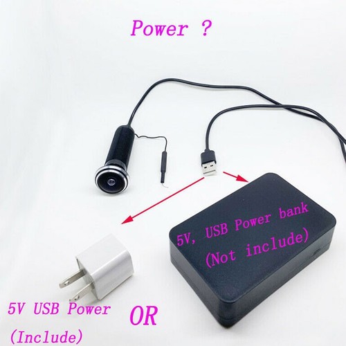 1080P HD Wireless WiFi Door Peephole Motion Detect Camera for iPhone Smartphone - Picture 6 of 14