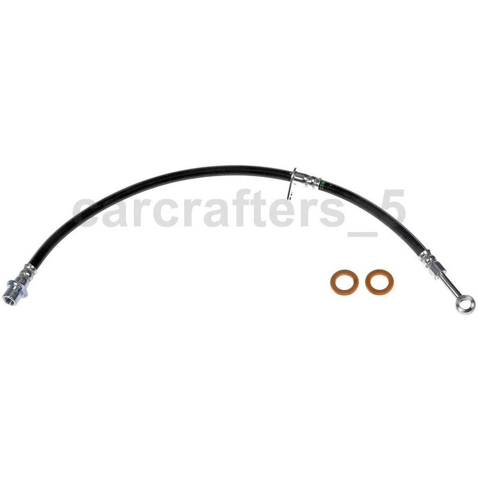 4 Front Rear Brake Hydraulic Hose For 2013 2014 Hino 195 5.0L - Image 2 of 4