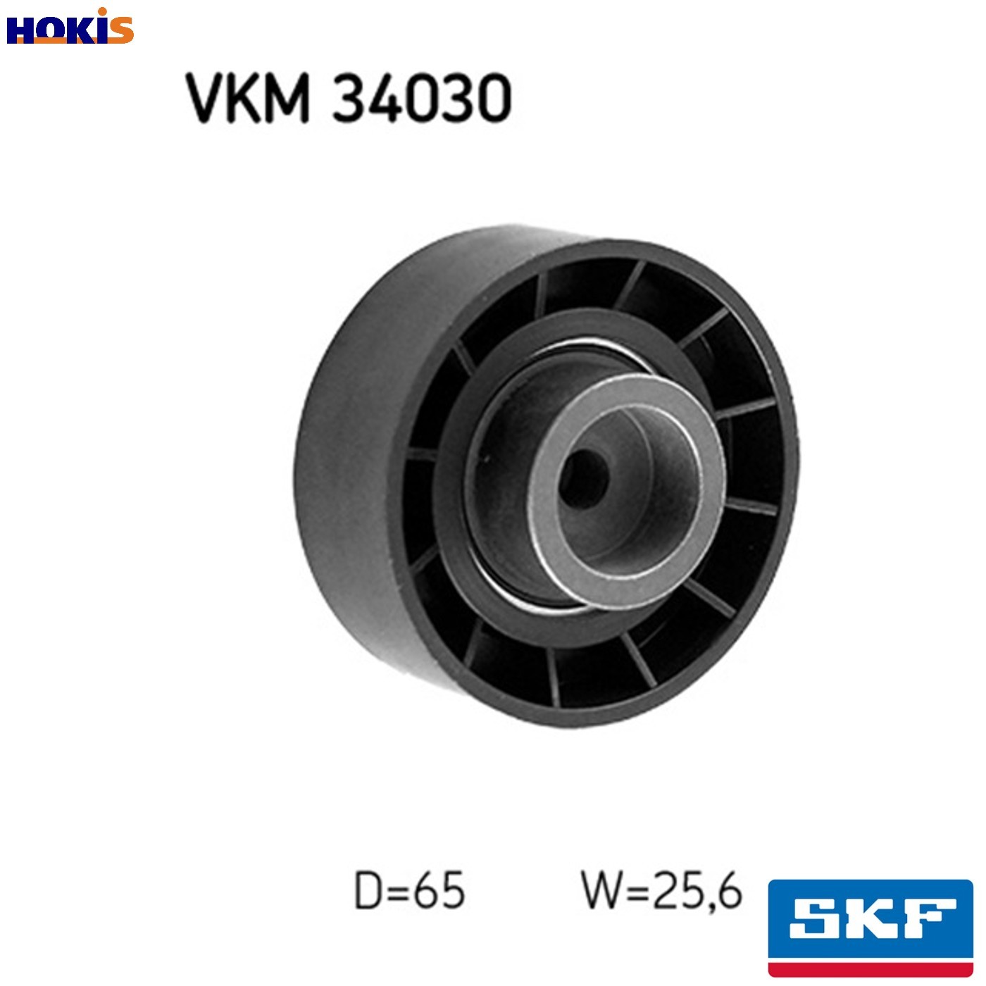 Centre SKF SWEDEN VKM 34030 Deflection/Guide Pulley, V-ribbed belt for CITROËN,F - Image 20