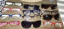 Women's Sunglasses and Readers 12 Piece Lot Mix of Colors and Brands See Pics
