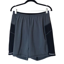 Smartwool Men's Active Merino Wool Lined 7" Shorts Gray Small Hiking Activewear