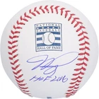 Mike Piazza NY Mets Signed Hall of Fame Logo Baseball w/HOF 16 Insc