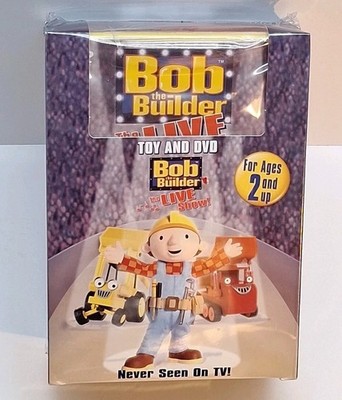 Bob the Builder: The Live Show Toy And DVD Brand New & Sealed 