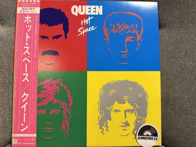 QUEEN - HOT SPACE ORIGINAL 1. PRESS JAPAN ELEKTRA 1982