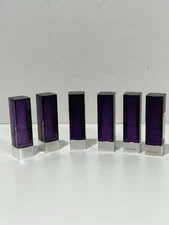 Lot Of 6 Maybelline Color Sensational Lipstick On The Mauve, 445 0.15 oz READ***