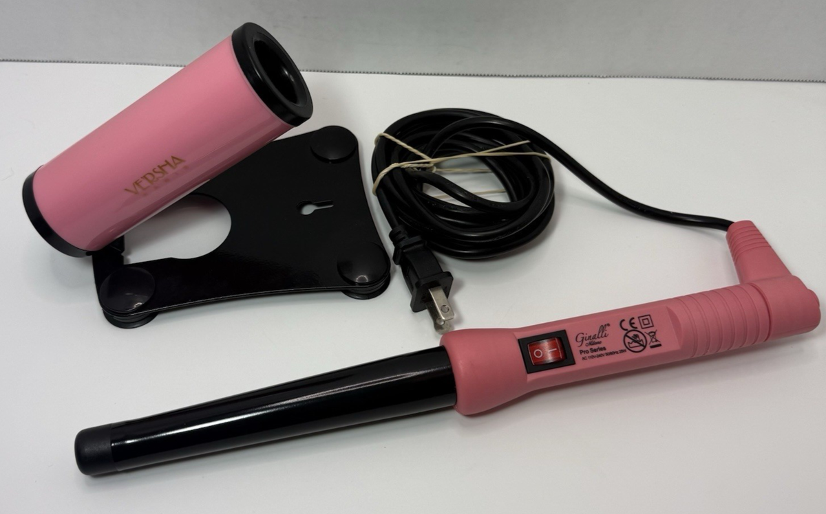 Ginalli Milano 19mm Pink Curling Wand - Barrel Curling Iron 19mm - Ginalli main image 4