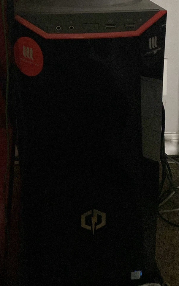 CyberPowerPC GXIVR8060A7 i5 2.9GHz 8GB PC Desktop - Black - Image 2 of 2