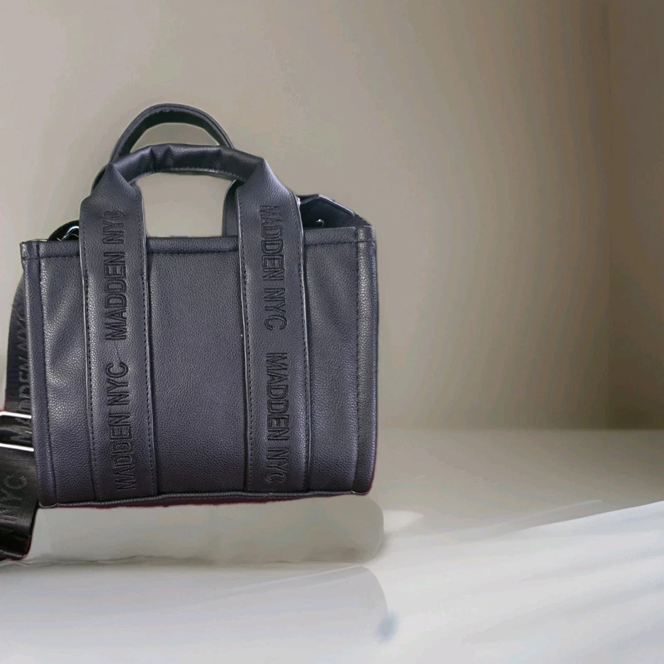 Steve Madden Monedero Bandolera Negro Nuevo Foto 3 de 4