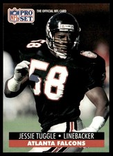 1991 Pro Set Jessie Tuggle Atlanta Falcons #441