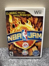 NBA Jam (Nintendo Wii, 2010) CIB Complete with Manual Basketball Video Game