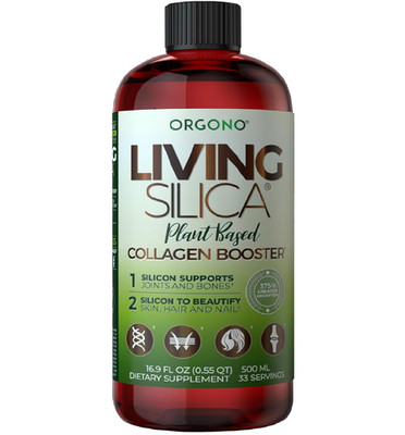 Living Silica Plant Based Collagen Booster | Vegan | Supports Healthy Collagen a